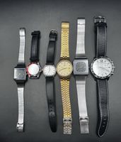 Diverse Uhren Konvolut RADO Tissot Certina Omega defekt!