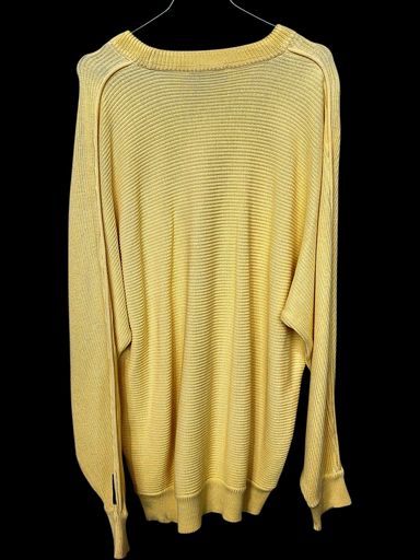 Carlo Colucci Pulls & Sweat-shirts: Carlo Colucci Gelber Rippstrickpullover - Oversize-Passform – D'occasion à Zug par vinokilo 4