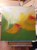Bild "Fresh" (Mischtechnik) 70x70 cm