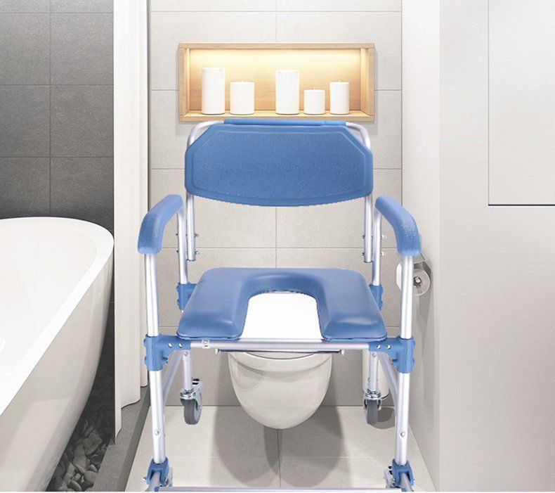 Gehhilfen: Déambulateur Chaise Alu percée toilette douche – Neu und originalverpackt aus Morges von M-Store 4