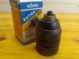 RÖHM Schnellspann Bohrfutter EXTRA RV, 1.5-13 mm, Top!
