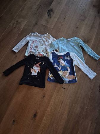 Kleiderpaket Langarmshirts Mädchen Grösse 110