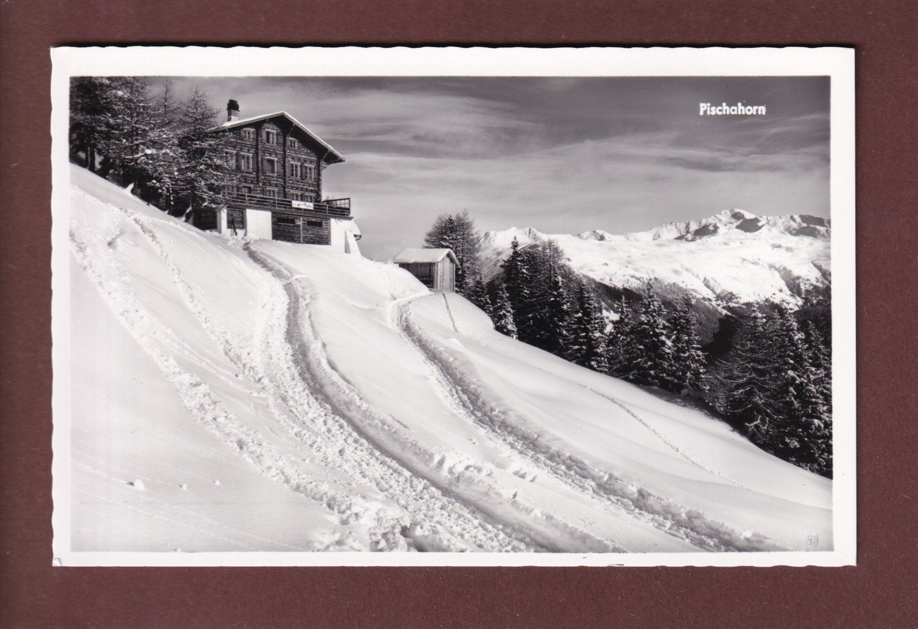 Ansichtskarten: DAVOS - Gasthaus Strela-Alp – Gebraucht aus Pully von nicecards