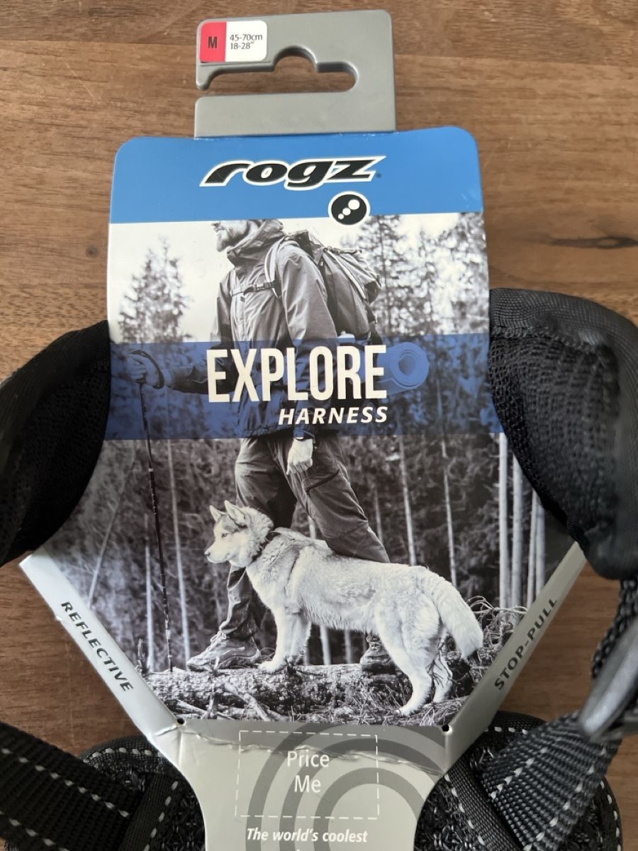 Rogz Collier et laisse: Rogz Explore Harness Medium Black 45-70cm – Neuf avec emballage d'origine à Hunzenschwil par jaeggi1978 1