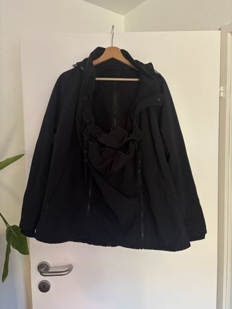 Mamalila Tragejacke Softshell M schwarz