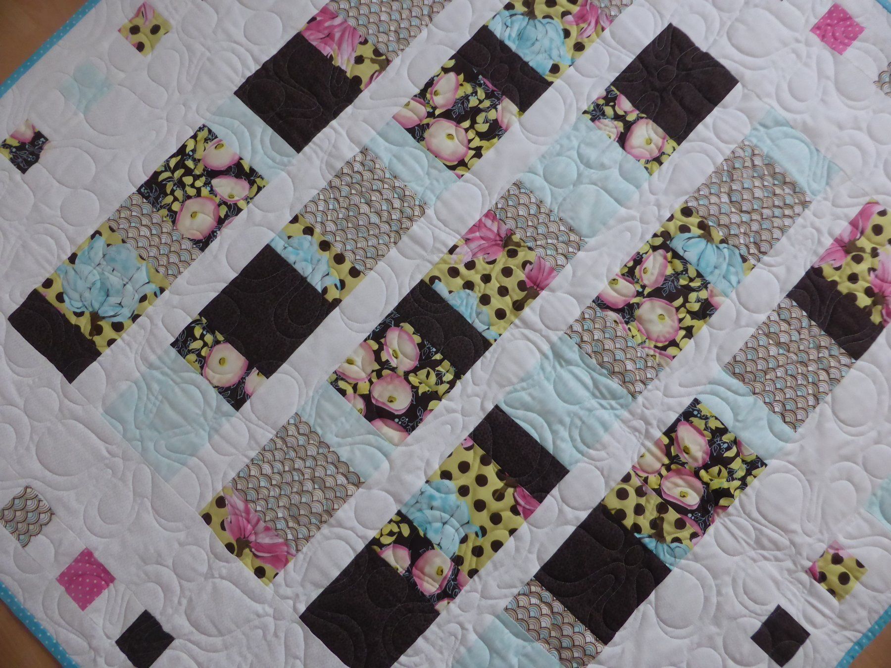 Coperte: Quilt Patchwork Decke - Babydecke – Nuovo (secondo la descrizione) da Brunnadern venduto da pinkfaden 2