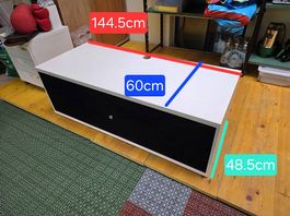 TV Möbel (IKEA Bond) Front Stoffüberzug