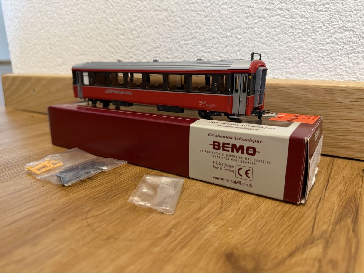 Bemo Modellini di ferrovie: BEMO RhB B 2468 EW III Bernina-Express 3282 108 – Usato da Niederbipp venduto da Snooker821 1