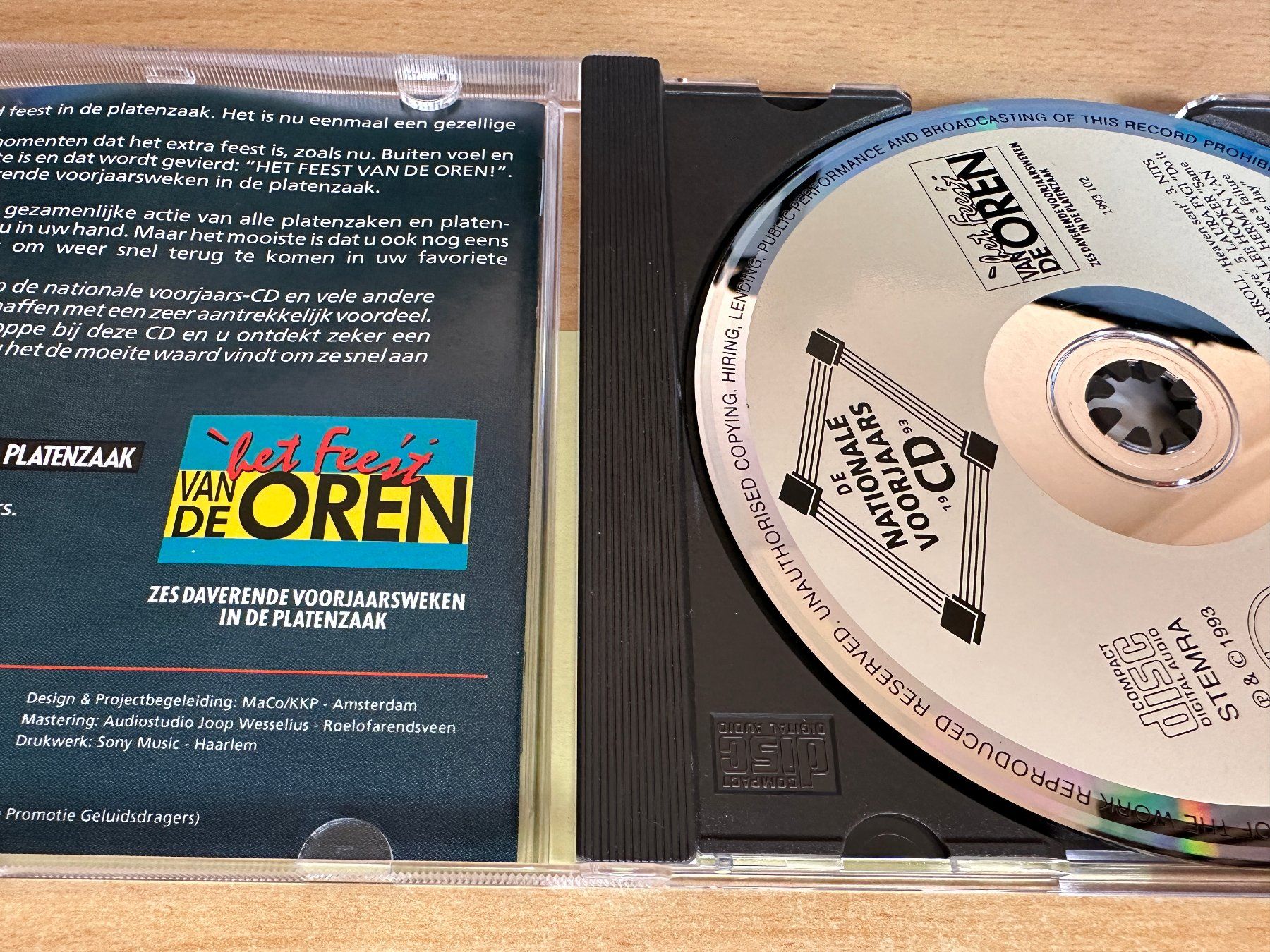 CDs: Various – De Nationale Voorjaars CD 1993 – Gebraucht aus Rikon im Tösstal von Alpenmutz 5