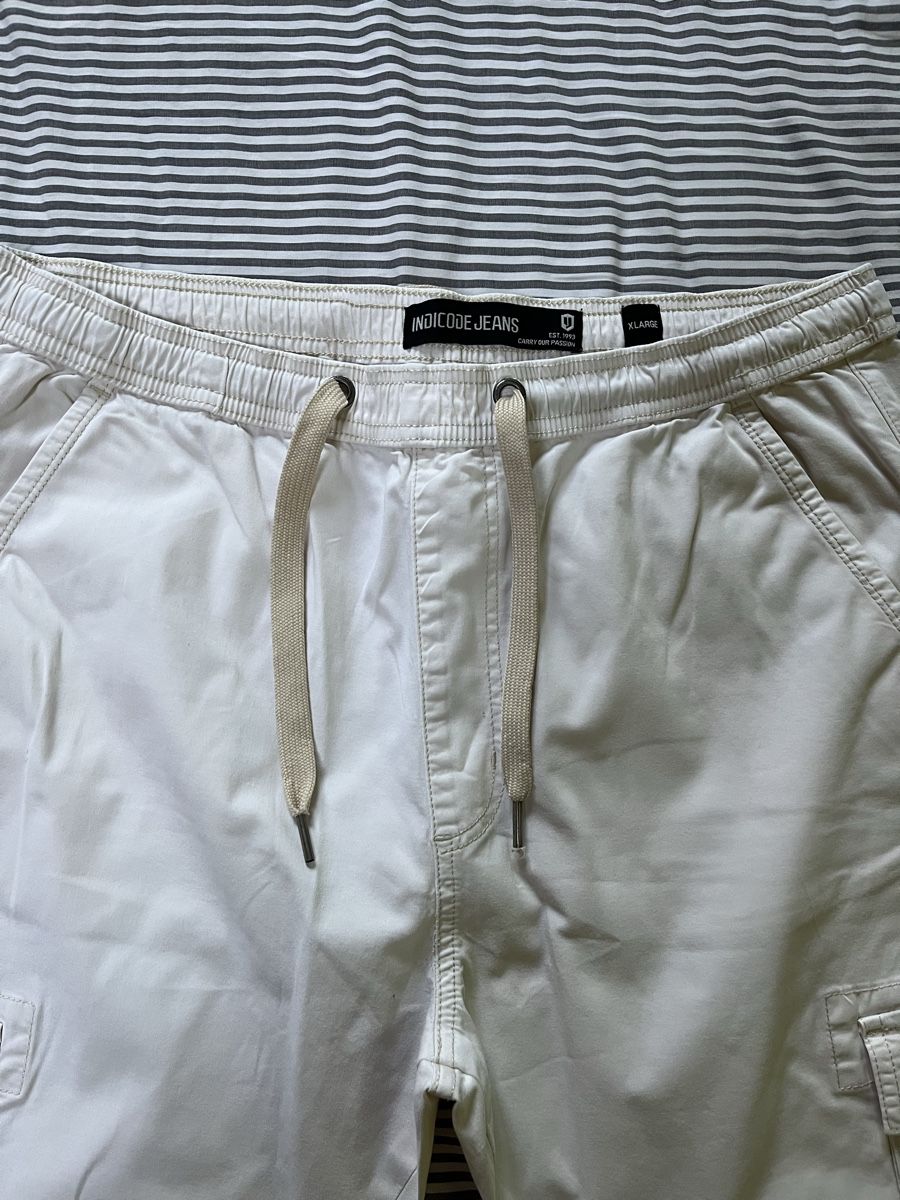 Pantaloni: Pantalon cargo Indicode Jeans, beige clair, taille XL – Usato da Massongex venduto da Marthi_99 1