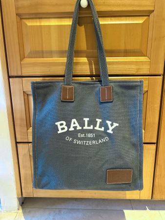Original Bally Tote Canvas Bag ***ab 1.-***