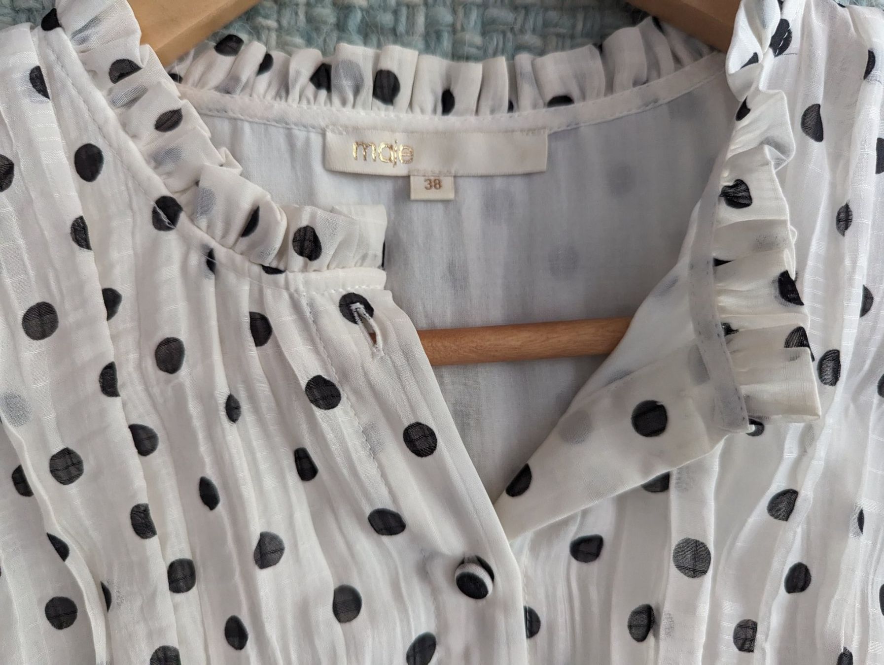 Maje Kleider: Maje Kleid Polka Dots, Neu, Gr. 38 – Neu (gemäss Beschreibung) aus Chur von Ronja777 6