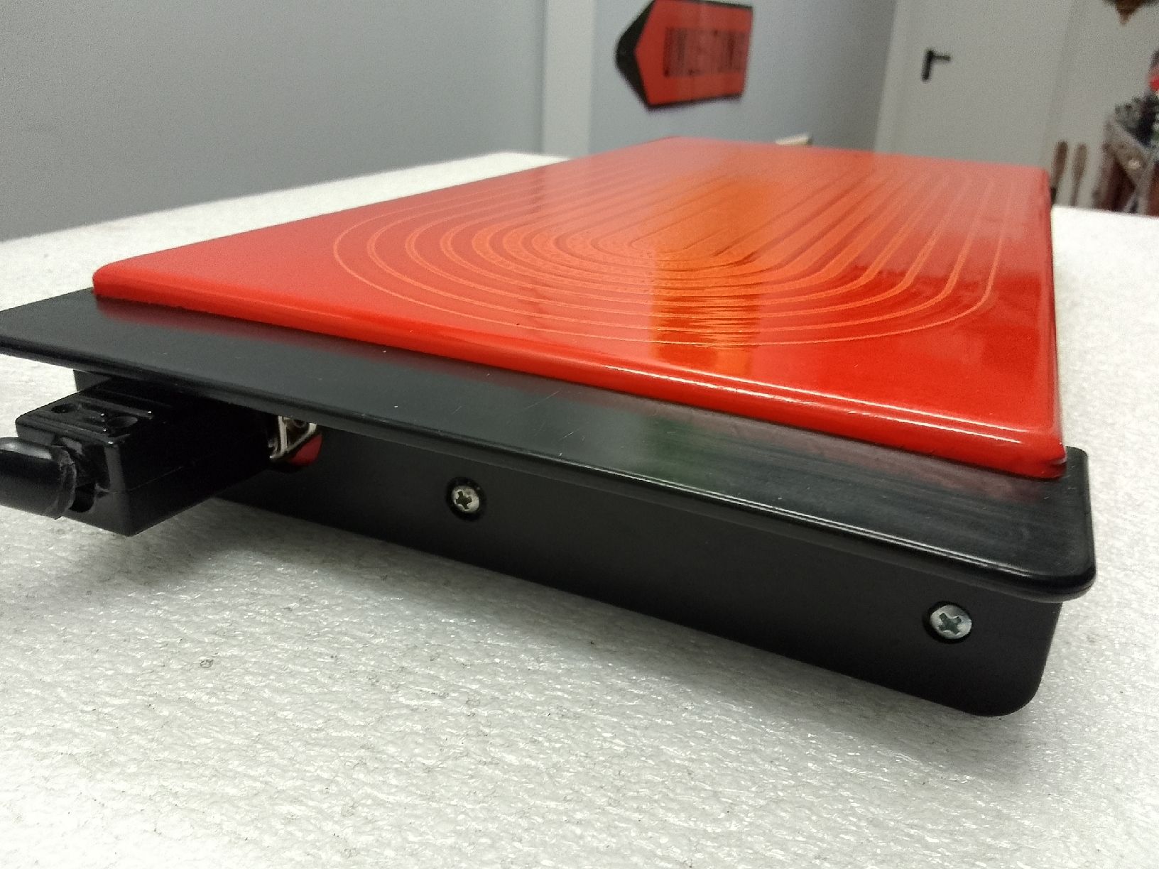 Servierplatten: Kuhn Rikon Warmhalteplatte Typ 3067, Orange – Gebraucht aus Trubschachen von Caddy8 9