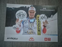 Autogrammkarte Marco Odermatt