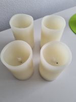 4 Stück LED Kerzen mit Timer