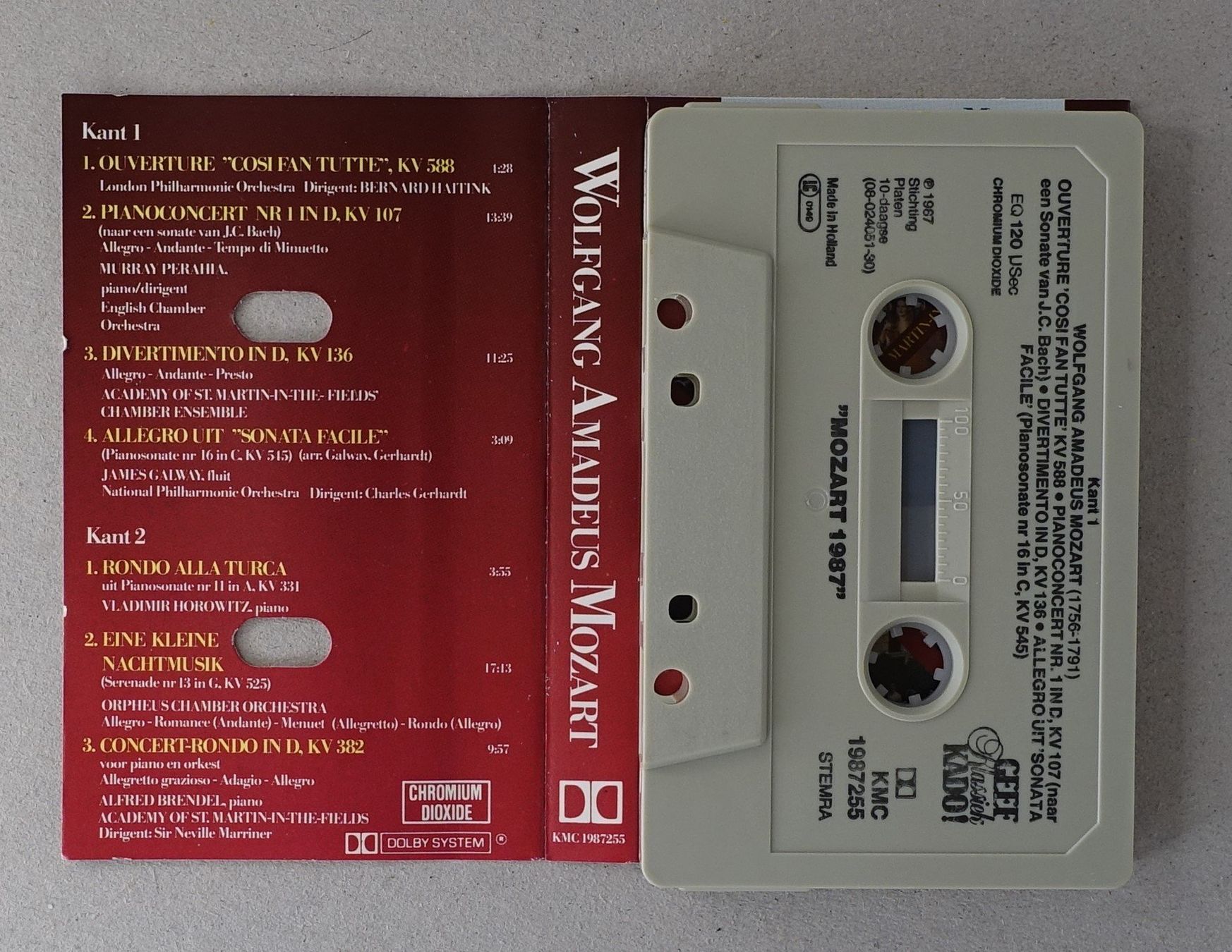 Musicassette: Wolfgang Amadeus Mozart – Usato da Sessa venduto da discoverymedia 1