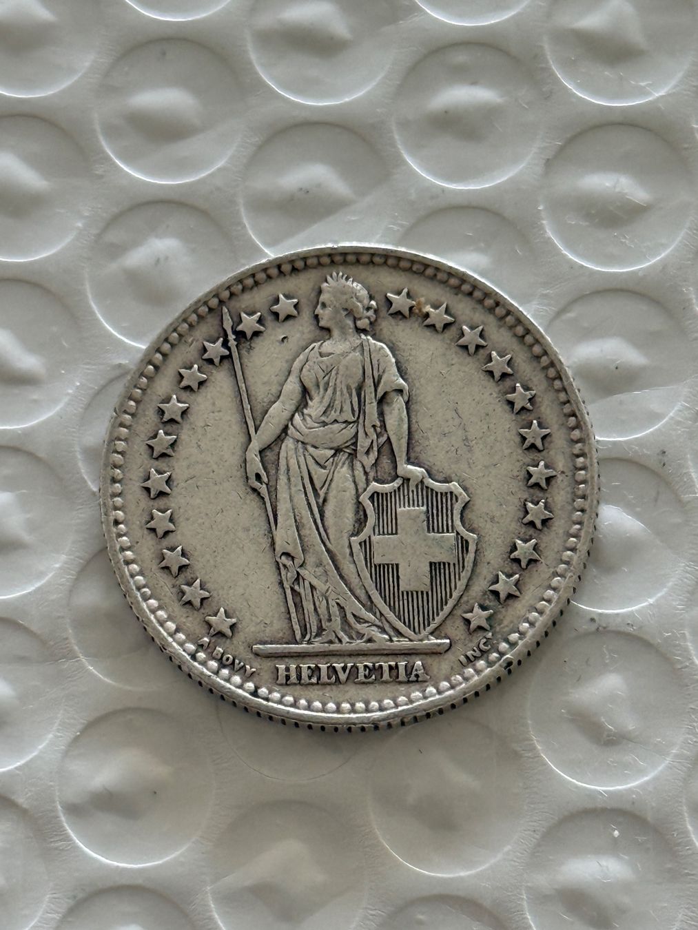 Tutti le monete: 2 Franken 1932  Rar – Usato da Wallisellen venduto da SWISS_SILVER1
