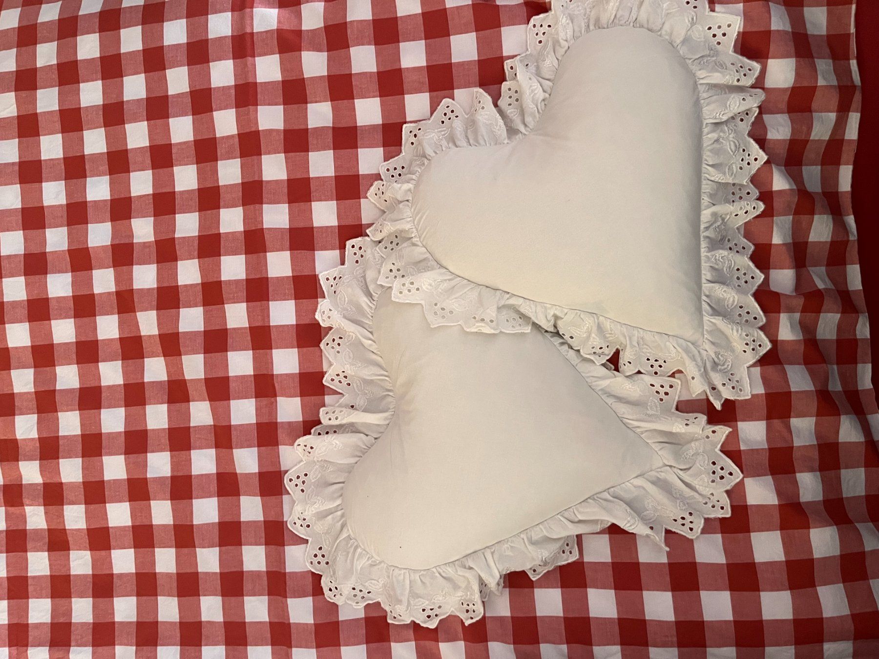 Kissen: Paire de coussins en forme de coeur – Gebraucht aus Pully von Artemisya 6