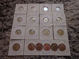 USA 10 x 10 ¢ 1965-1978 / 8 x 25 ¢ 1976-1994 divers ateliers