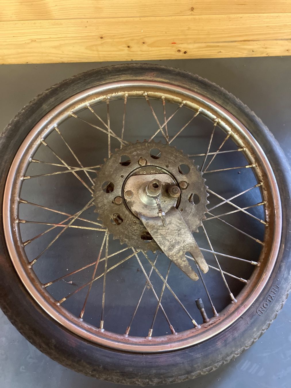 Puch Mofas: Radsatz Puch Sport X30 NL/NS 17" – Gebraucht aus Oberriet SG von olli20 1