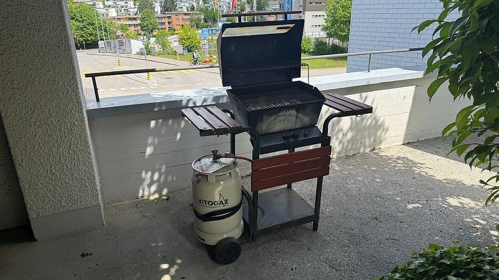 Griglie: Gasgrill mit Gasflasche / gebraucht – Usato da Richterswil venduto da Blue210
