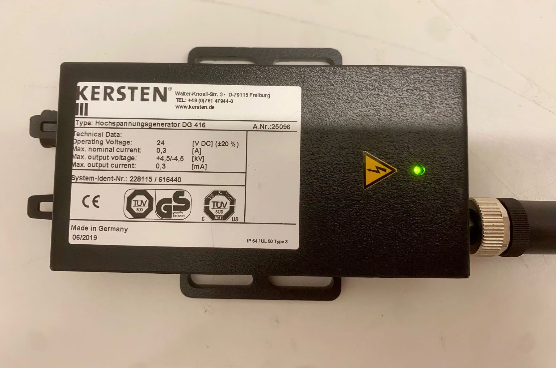 Elektronikbauteile: Kersten Hochspannungsgenerator DG 416 – Gebraucht aus Niederdorf von LeptonAG 2