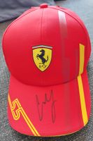 Mütze Cap Carlos Sainz Ferrari Nr. 55 - Autogramm F1