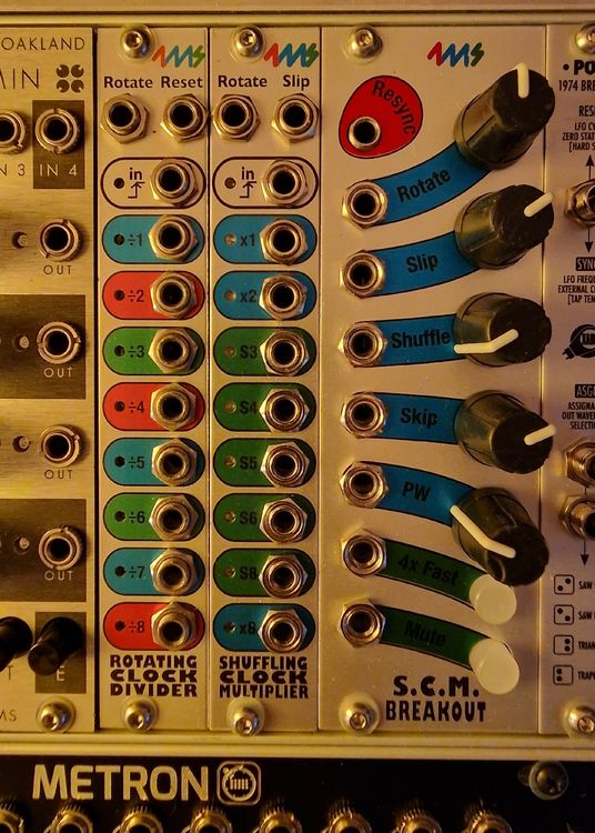 4MS Shuffling Clock Multiplier (SCM) &ndash; Modulo Eurorack &ndash; Nuovo In Scatola
