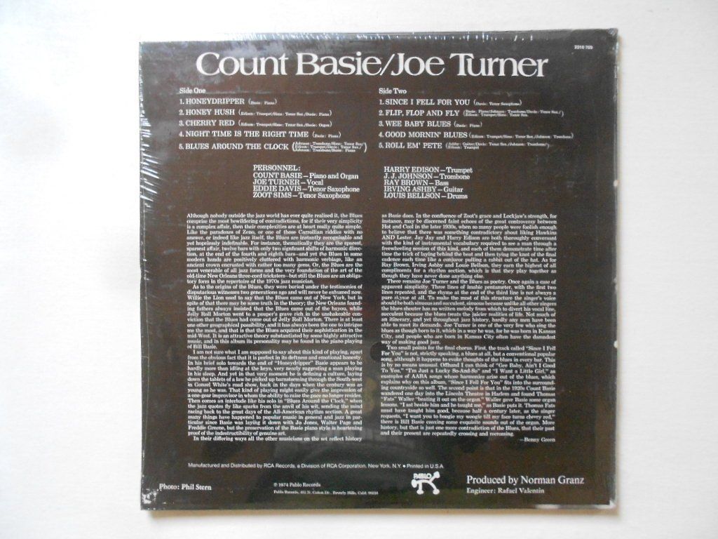 Schallplatten: COUNT BASIE / JOE TURNER – Neu und originalverpackt aus Bex von Giorgiob 1