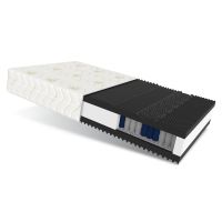 Matratze 160x200 NOIR - 7 Zonen - ALOE VERA - H3H4 - 23cm