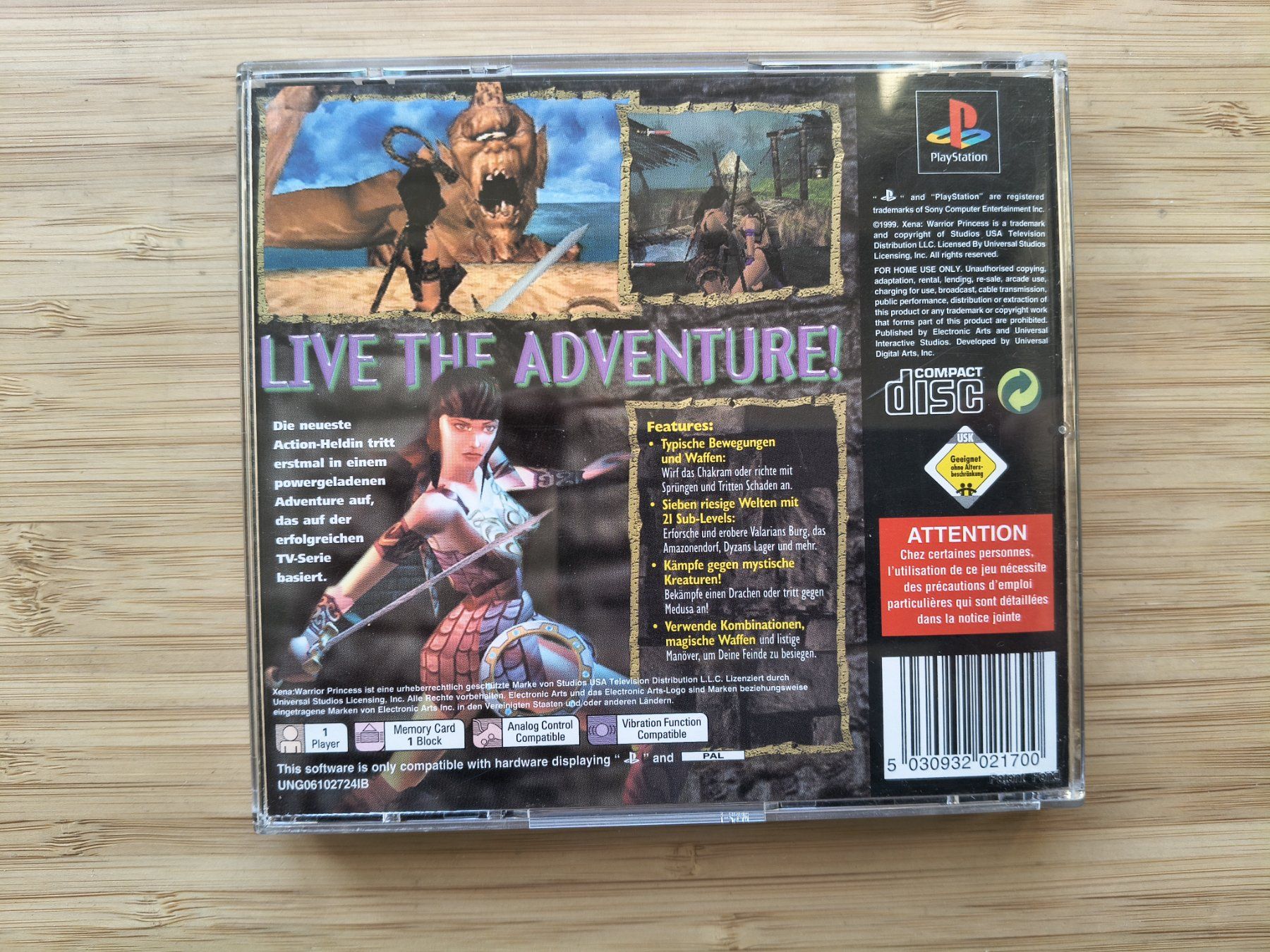Giochi: Xena: Warrior Princess (PS 1) – Usato da Riedholz venduto da ste_96cd 1