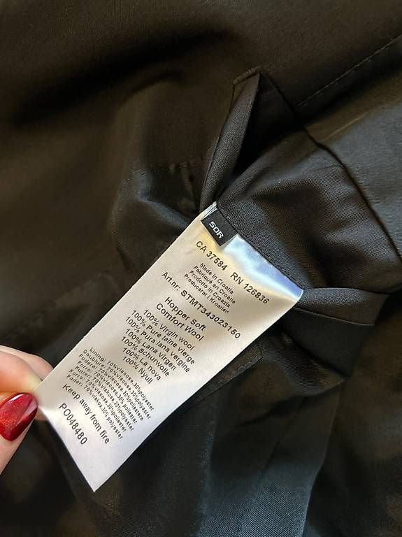 Lindeberg Giacche: Sakko J.Lindeberg Hopper Soft Grösse 50 regular schwarz – Nuovo (secondo la descrizione) da Niederglatt ZH venduto da Julia_4 3
