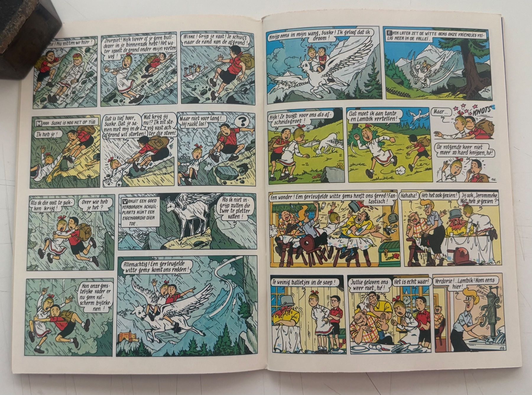 Fumetti: Bob & Bobette - Le chamois blanc - Edition publicitaire – Usato da Neuchâtel venduto da gefdeneuch 6