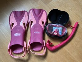 Schnorchel Set Watery Gr. 37-41 Pink