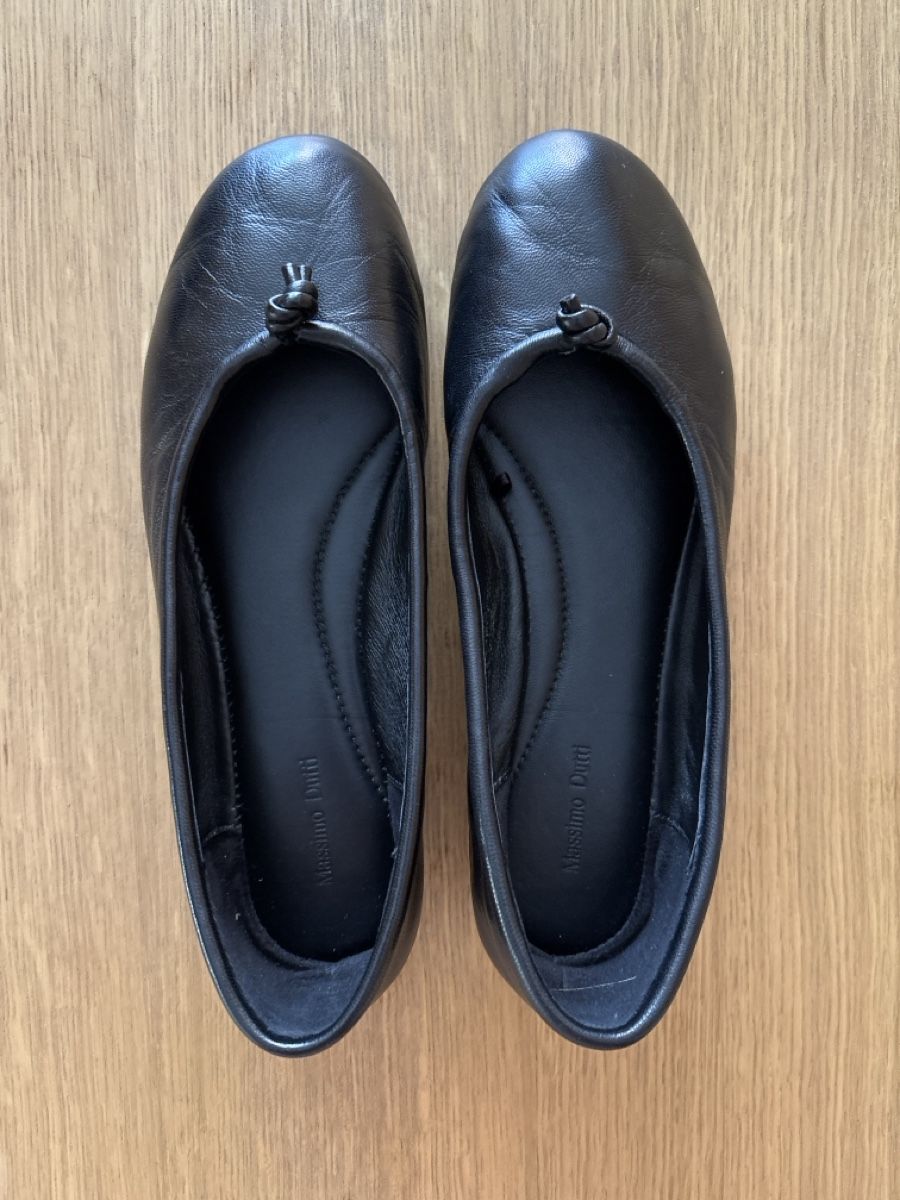 Massimo Dutti Scarpe da donna: Leder Ballerinas Massimo Dutti – Usato da Cham venduto da sbr_7cmv
