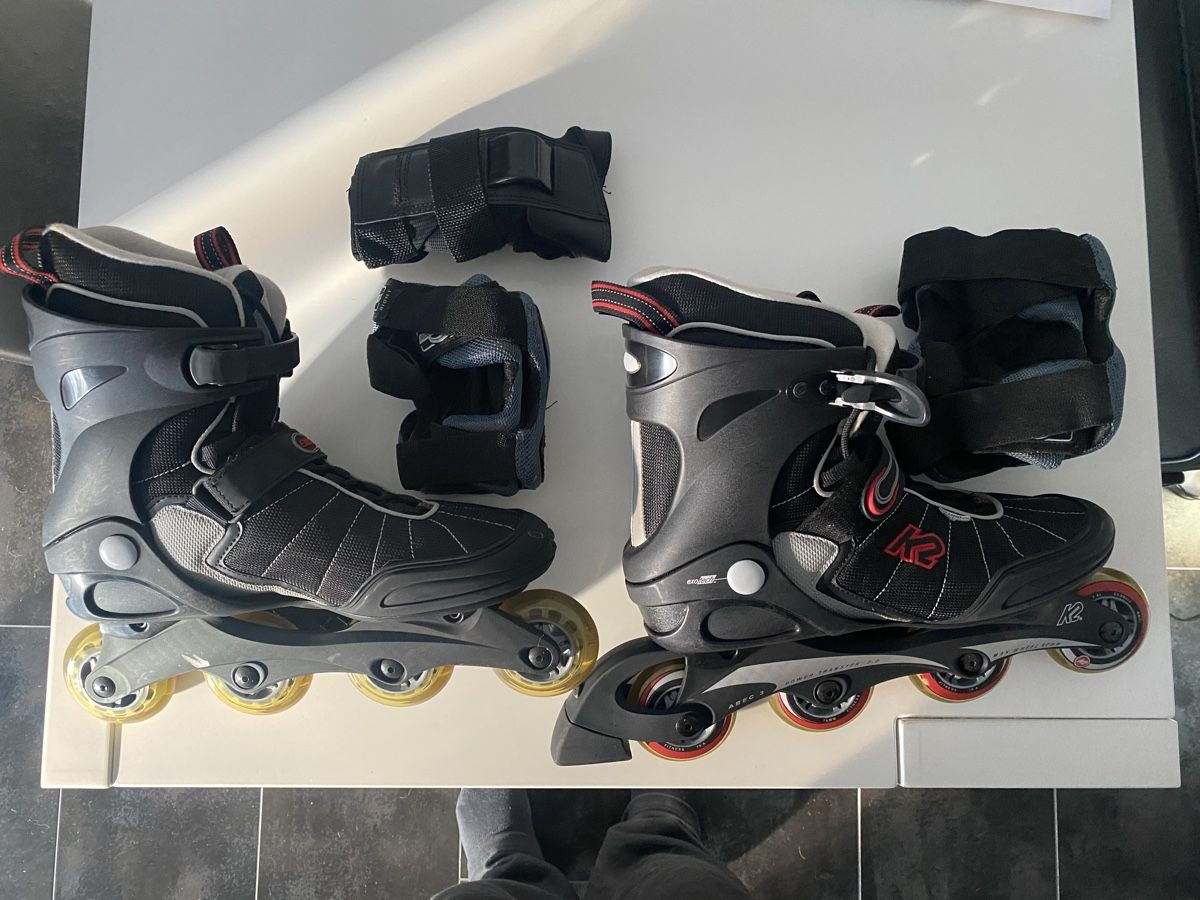 K2 Inline-Skating & Rollschuhe: Rollerblades und Gelenkschutz – Neu (gemäss Beschreibung) aus Emmenbrücke von ste_2t9w 1
