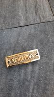 MESSINGSCHILD  "SCHIETHUS" (Scheisshaus)