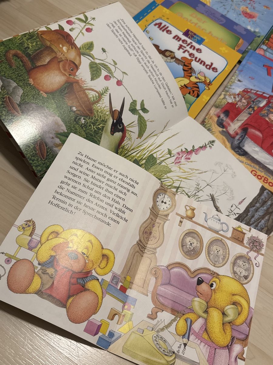 Libri: 8 Kinderbücher Vorlesegeschichten oder erste Leseversuche – Usato da Grenchen venduto da Lucy68 1