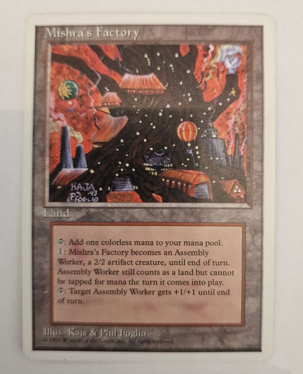 Mishra's Factory, Magic the Gathering (Gebraucht) in Hochdorf für CHF 1 ...