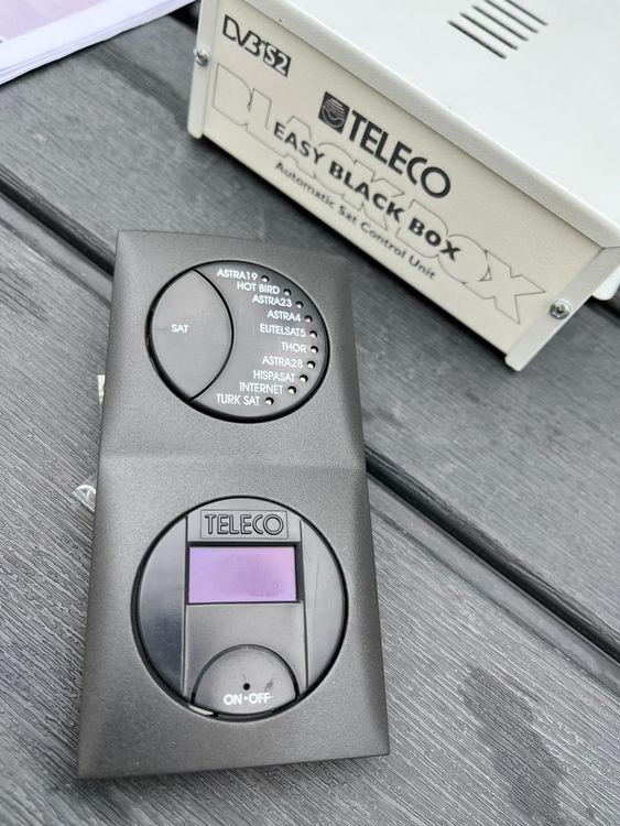 Camping Teleco Autom. Sat-Anlage FlatSat Classic S85 Single