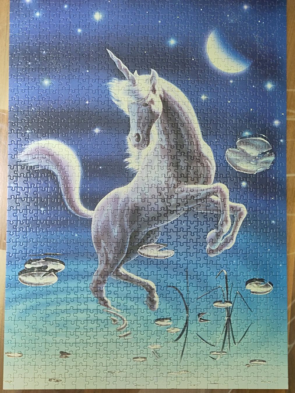 Ravensburger Puzzle: Puzzle Einhorn Glow in the Dark – Usato da Meilen venduto da Glaussonauten