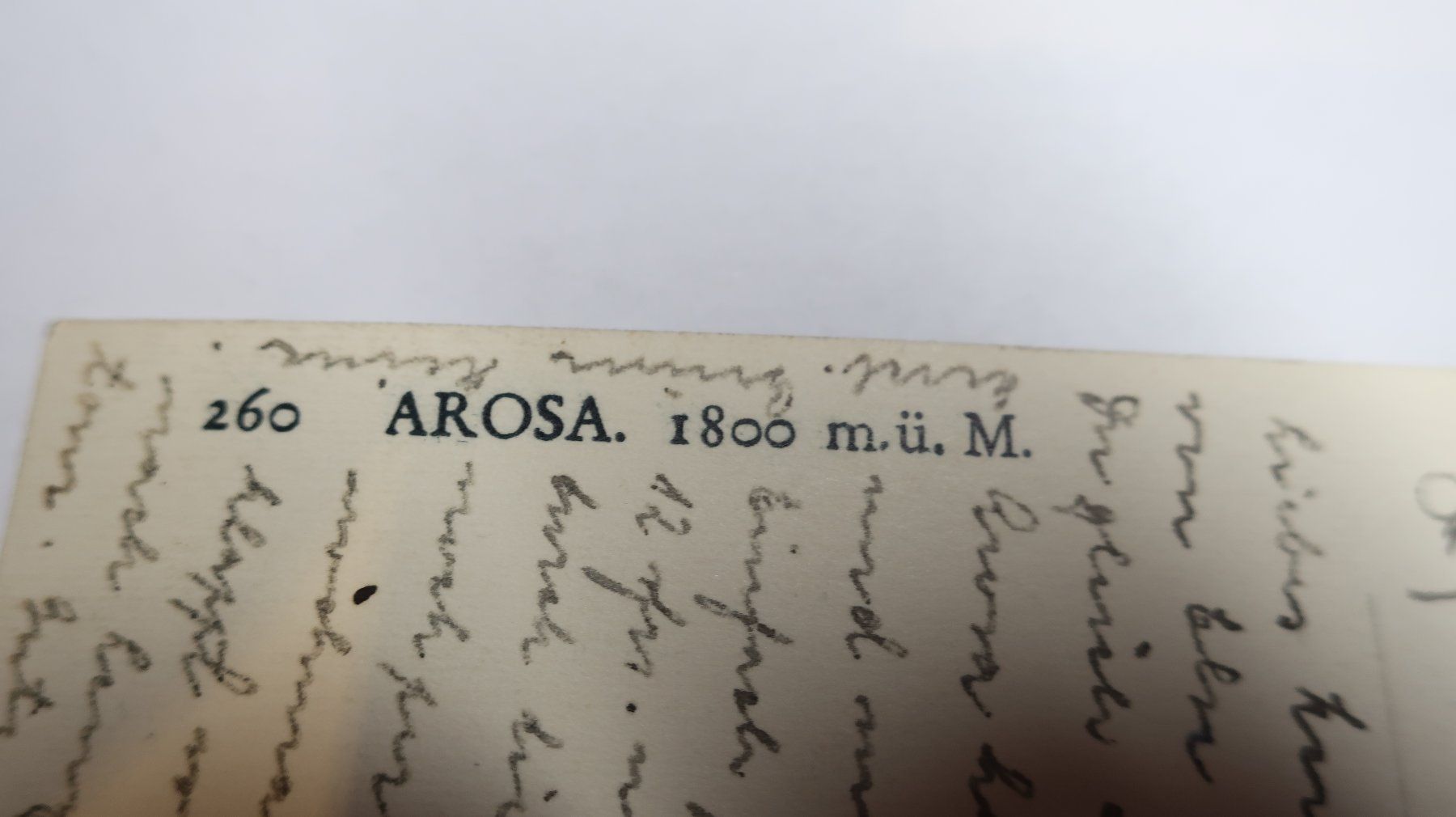Cartes postales: Arosa N° 260 – D'occasion à Cormoret par Pascalll2001 5