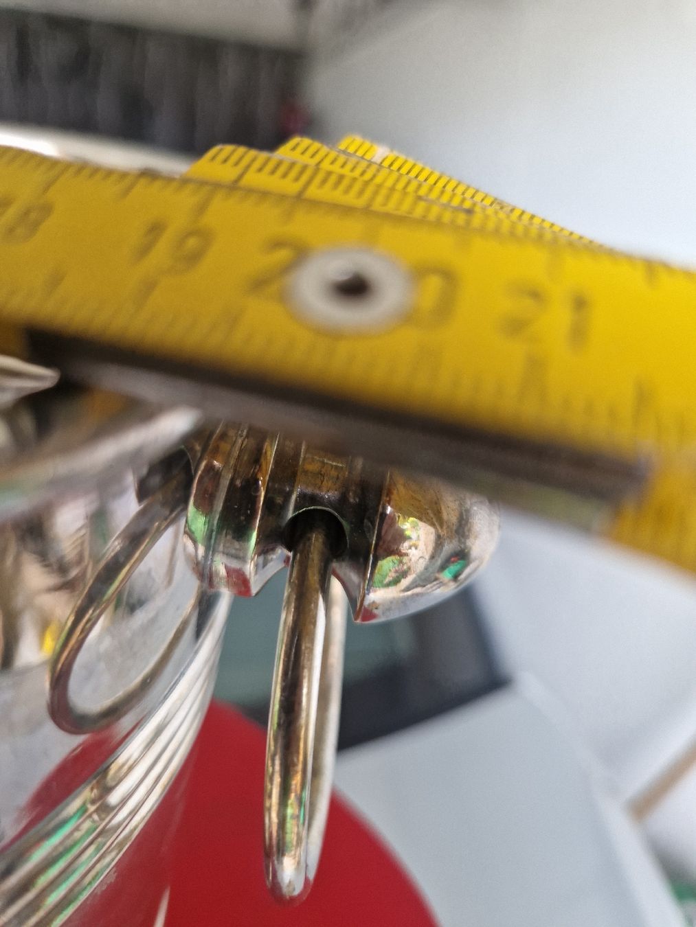 Sonstiges: Kuehleimer versilbert mit Henkeln ca. 20cm schwer – Gebraucht aus Mörigen von Clio111 6