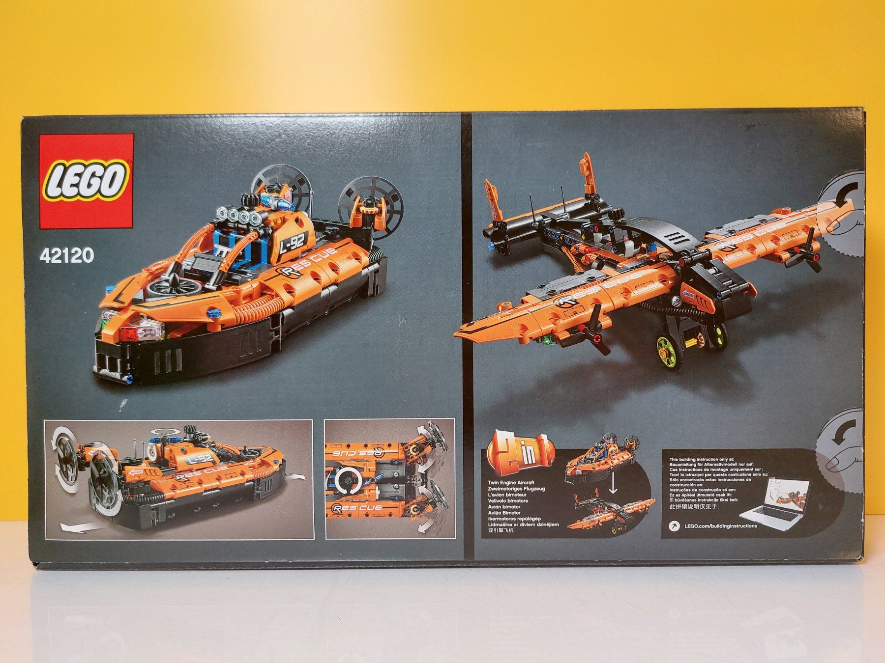 Lego Baukästen: LEGO Technic 42120 Luftkissenboot NEU – Neu und originalverpackt aus St.Gallen von TinasBauundSpiel 1