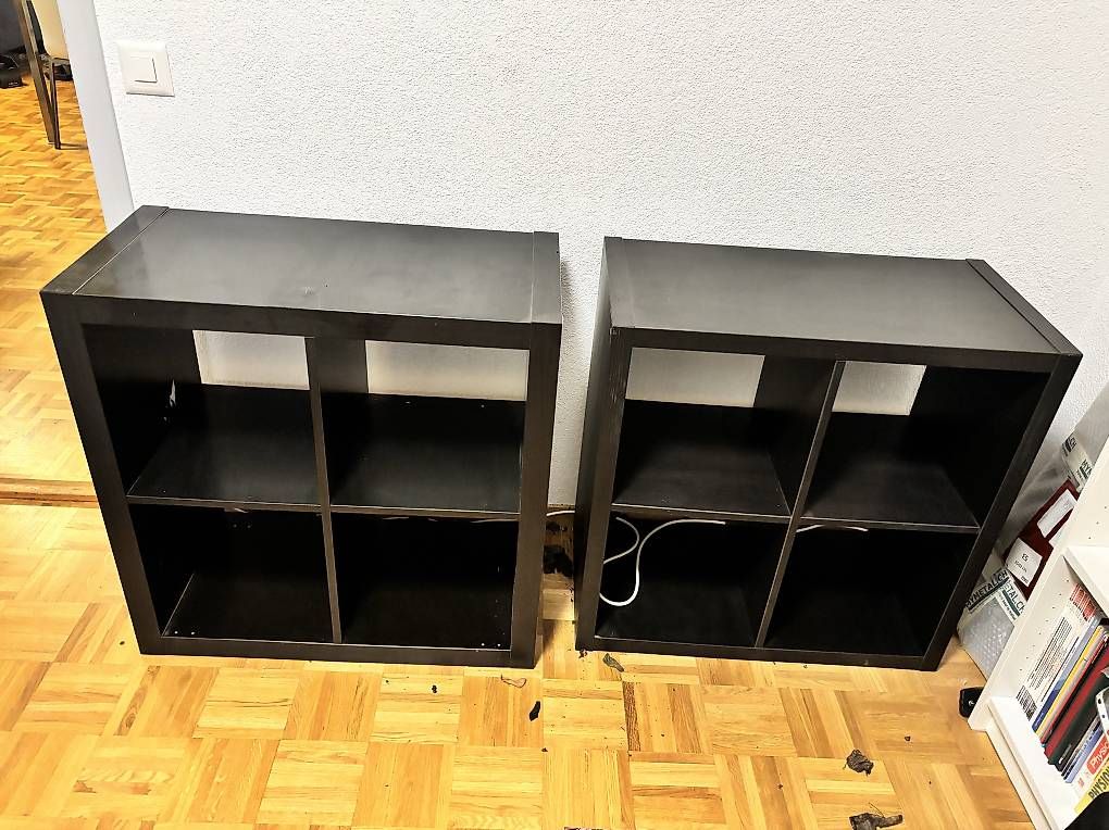 Ikea Scaffali: Deux kallax 2x2, 77x77cm – Usato da Prilly venduto da ant_s85b