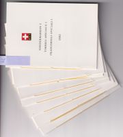 1982 Lot 9 Faltblatt 186 bis 194