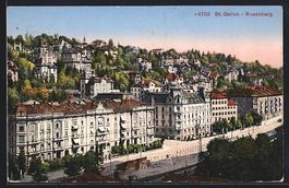 St. Gallen, Rosenberg aus der Vogelschau