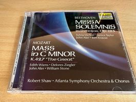 A4 Beethoven Mozart Missa In D Major, Op.123 K.427 The Great