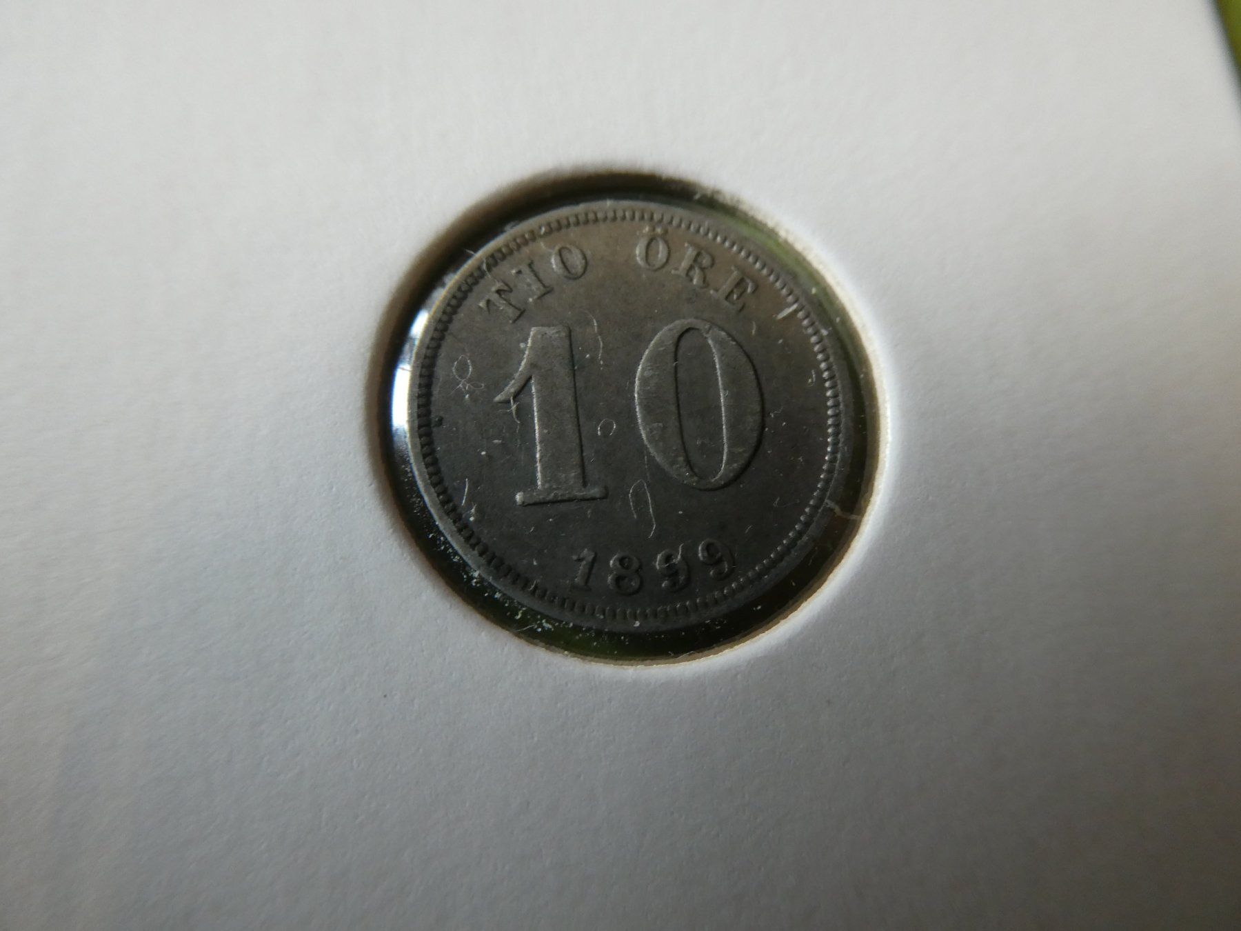 Tutti le monete: Schweden 1899, 10 Oere    Silber – Usato da Hinterforst venduto da rohusri 1