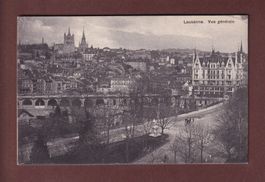 LAUSANNE vue de Montbenon